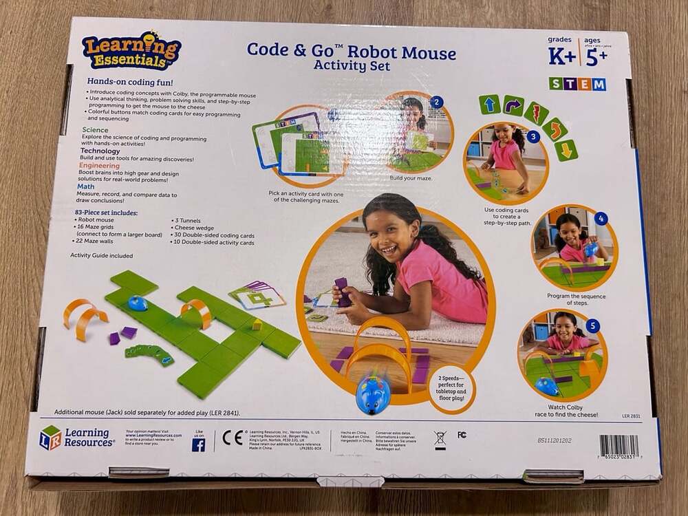Learning Resources Code & Go Robot Mouse Activity Set - Picture 3 of 4